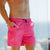 Micro Fiber Swimshorts Pink Closed | Bown of London Close